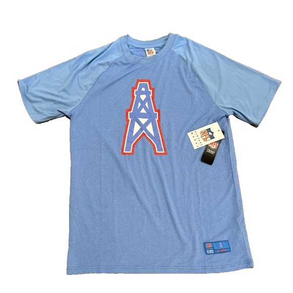 NFL Other - Houston Oilers NFL Retro Team Apparel T-Shirt Football Throwback Men's Medium